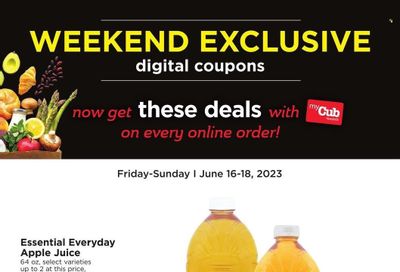 Cub Foods (MN) Weekly Ad Flyer Specials June 16 to June 18, 2023