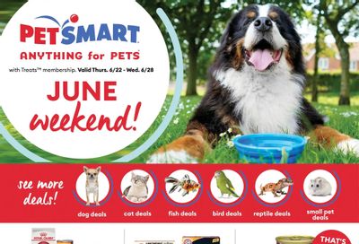 PetSmart June Weekend Flyer June 22 to 28