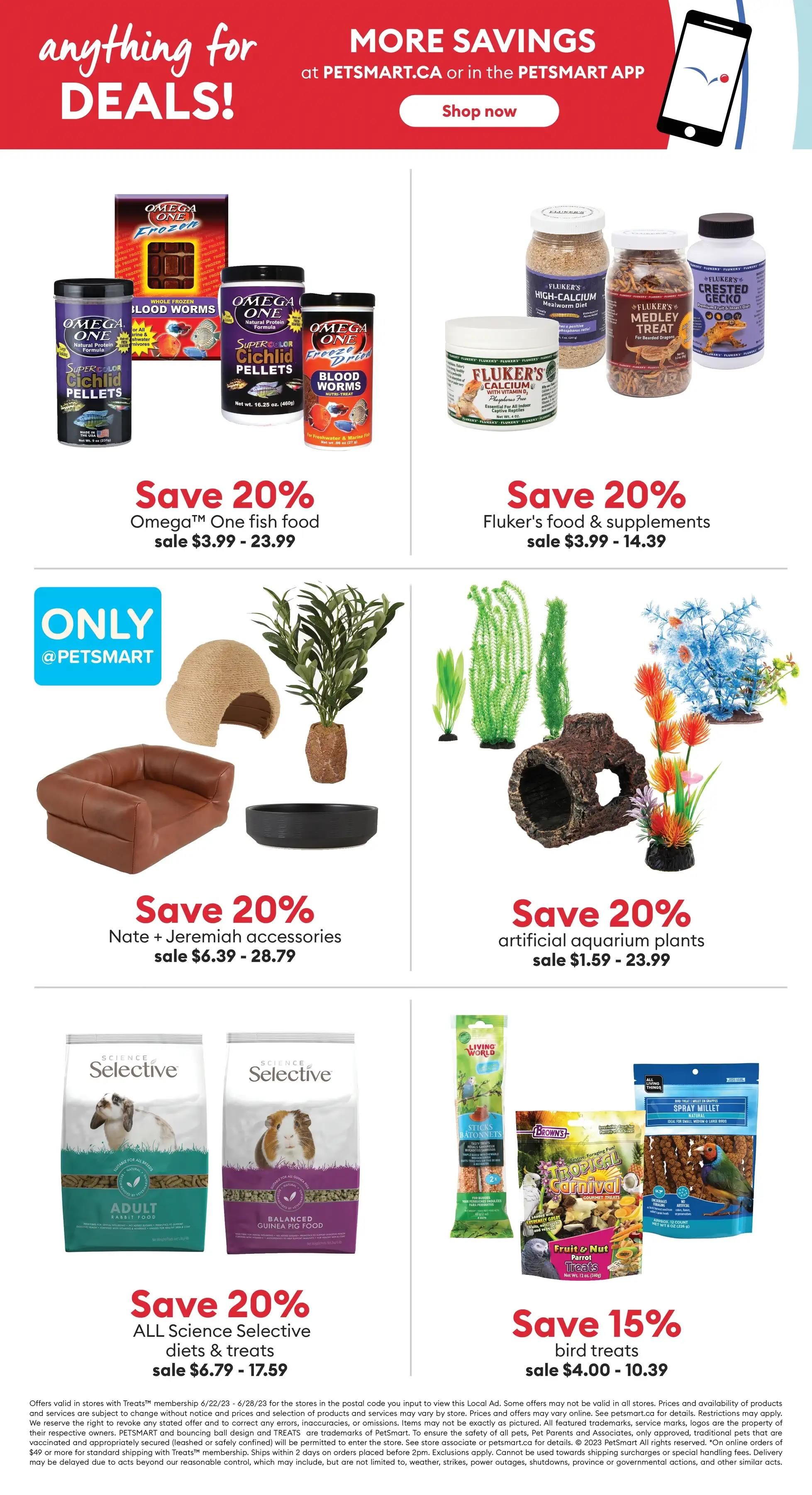 PetSmart June Weekend Flyer June 22 to 28