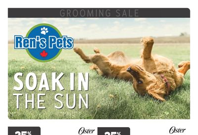 Ren's Pets Grooming Sale Flyer June 19 to July 2