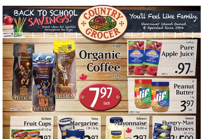 Country Grocer Flyer September 6 to 12