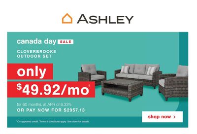 Ashley HomeStore Flyer June 20 to July 10