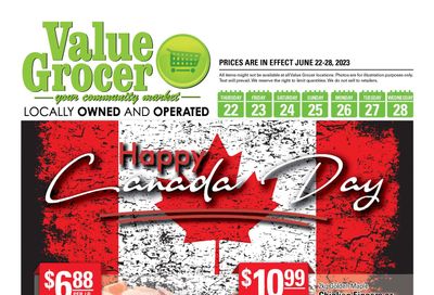 Value Grocer Flyer June 22 to 28