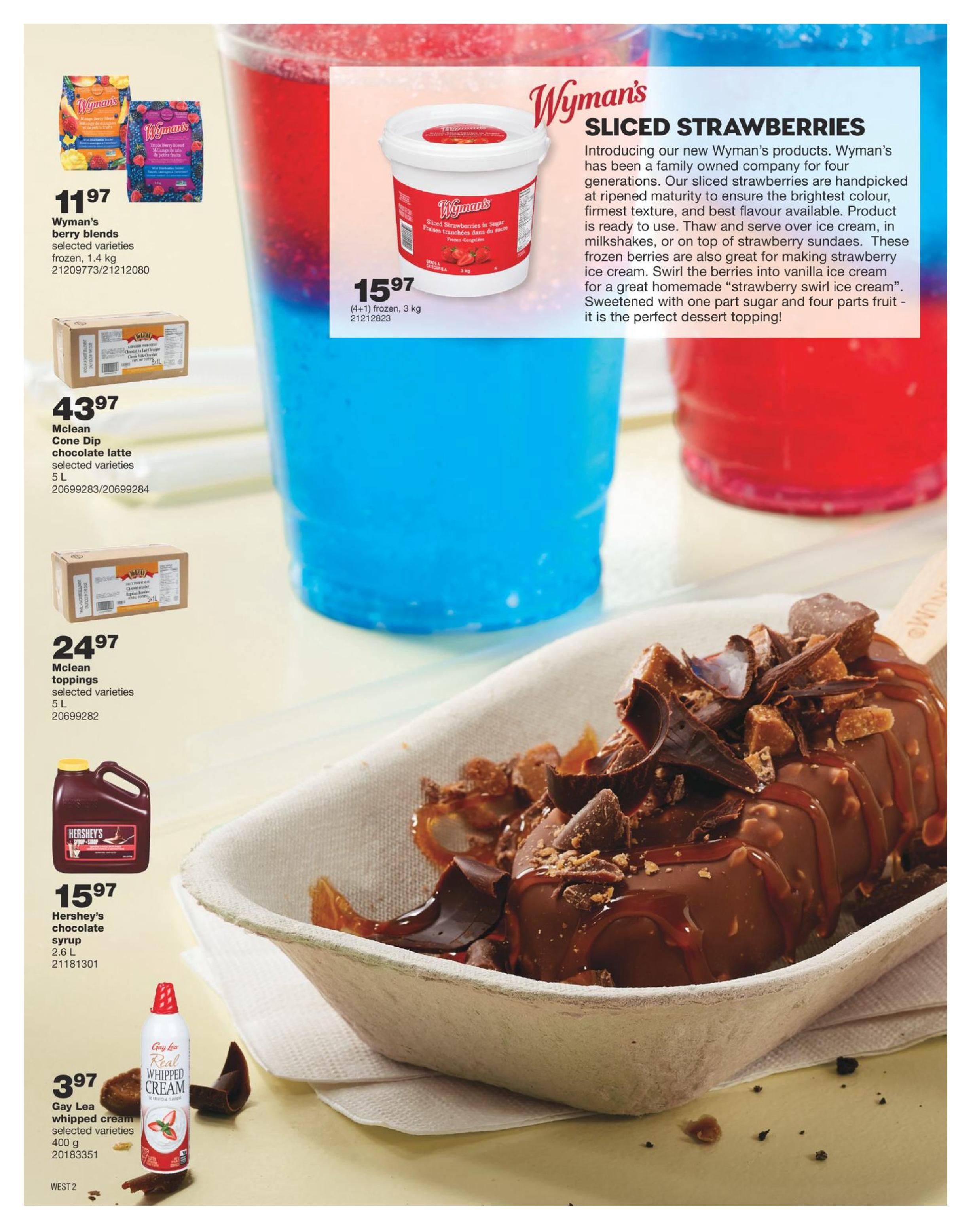 Wholesale Club (West) Dairy Bar Flyer May 7 to June 3