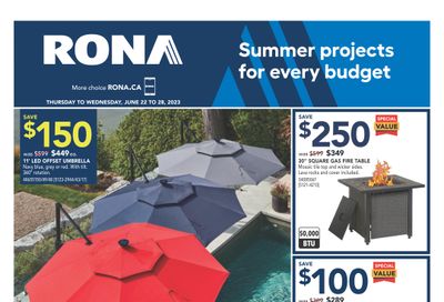 Rona (West) Flyer June 22 to 28