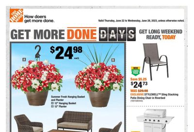 Home Depot (QC) Flyer June 22 to 28