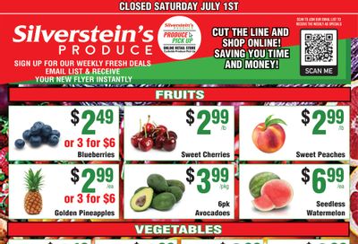 Silverstein's Produce Flyer June 20 to 24