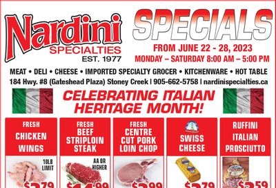Nardini Specialties Flyer June 22 to 28