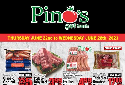 Pino's Flyer June 22 to 28