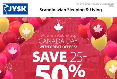 JYSK Flyer June 22 to 28