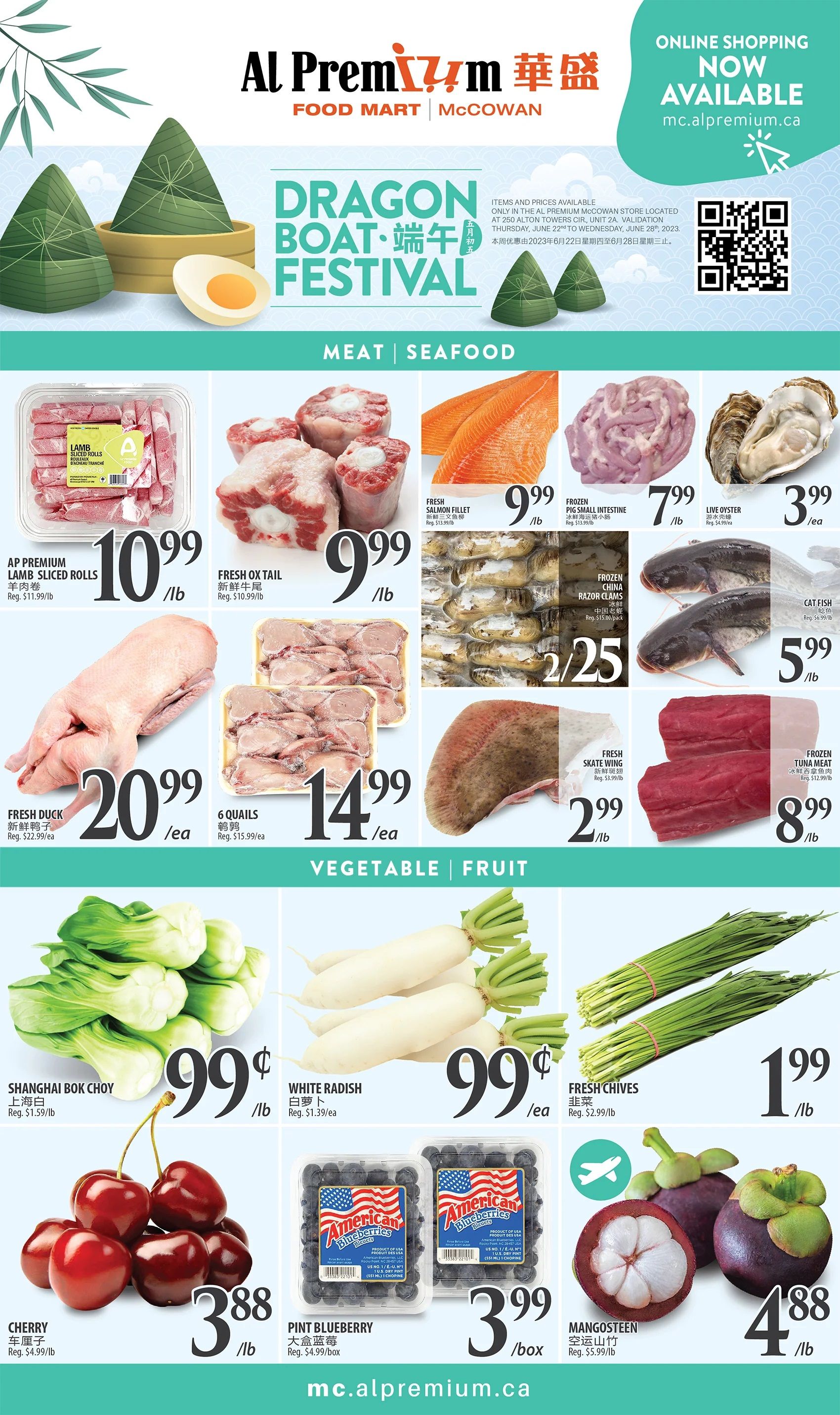 Al Premium Food Mart (McCowan) Flyer June 22 to 28