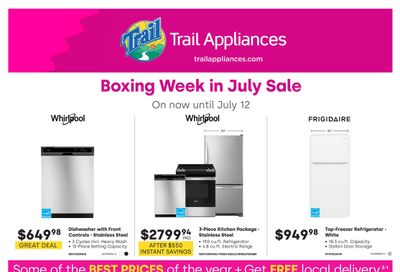 Trail Appliances (BC) Flyer June 22 to July 12