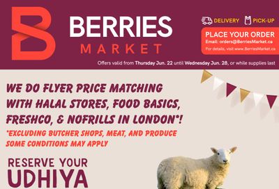 Berries Market Flyer June 22 to 28