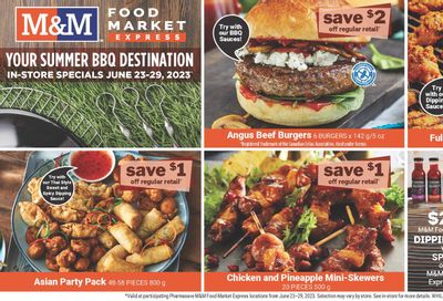 Pharmasave (West) M&M Food Market Express Flyer June 23 to 29