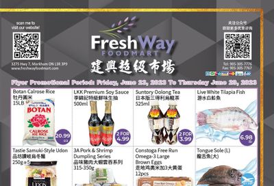 FreshWay Foodmart Flyer June 23 to 29