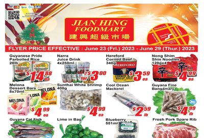 Jian Hing Foodmart (Scarborough) Flyer June 23 to 29