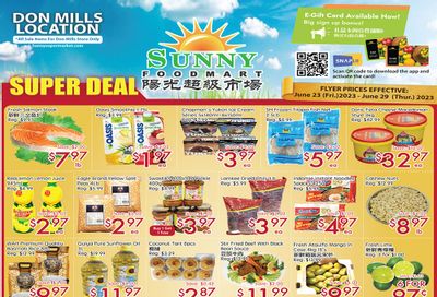 Sunny Foodmart (Don Mills) Flyer June 23 to 29