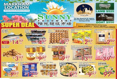 Sunny Foodmart (Markham) Flyer June 23 to 29