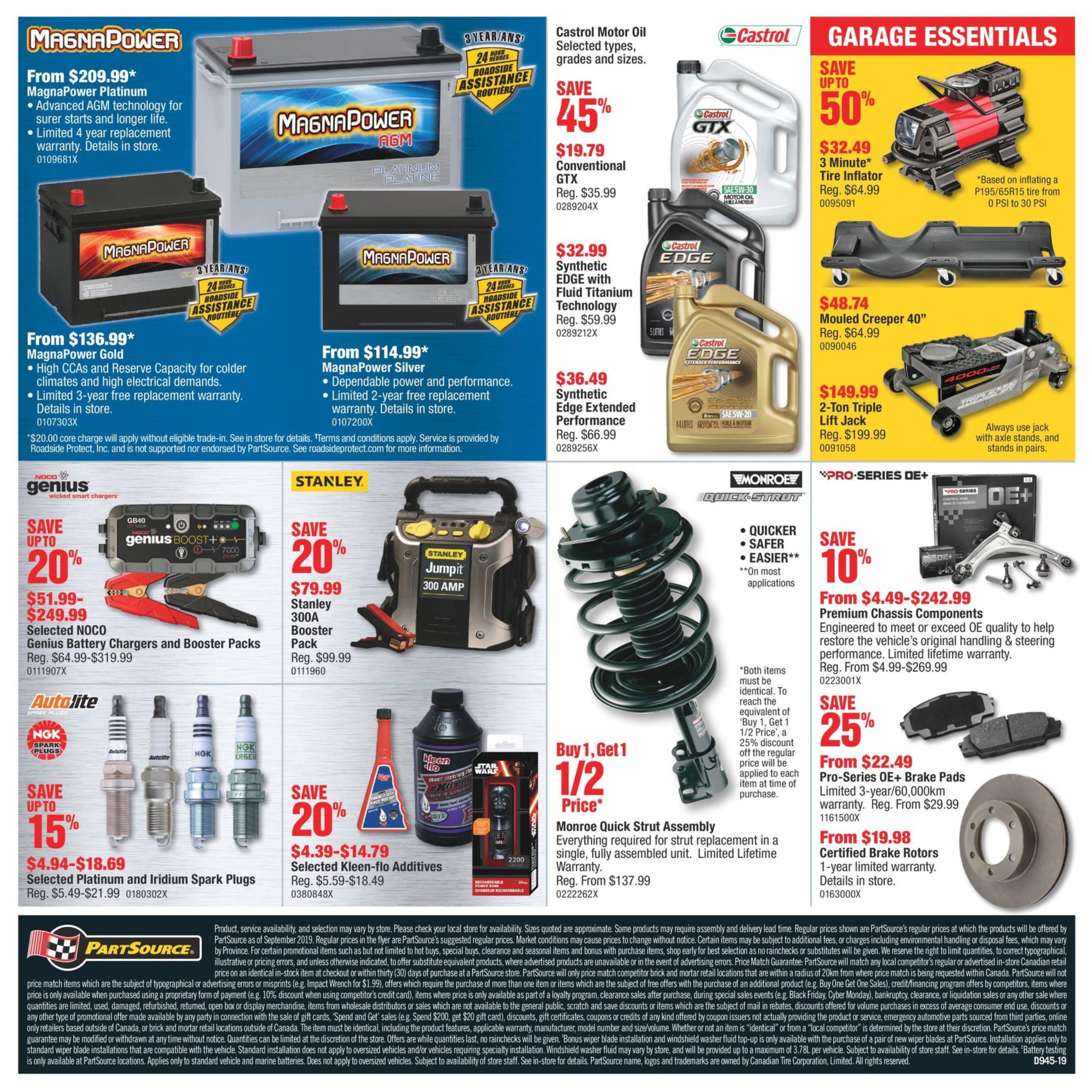 PartSource Flyer November 1 to 13