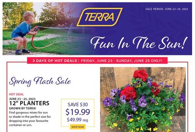 Terra Greenhouses Flyer June 23 to 29