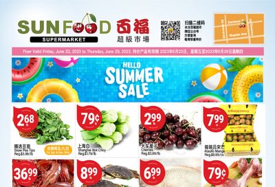 Sunfood Supermarket Flyer June 23 to 29