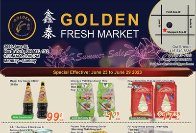 Golden Fresh Market Flyer June 23 to 29