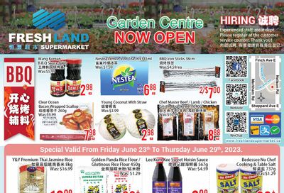 FreshLand Supermarket Flyer June 23 to 29
