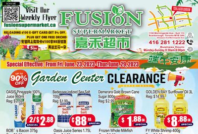 Fusion Supermarket Flyer June 23 to 29