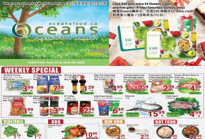 Oceans Fresh Food Market (Mississauga) Flyer June 23 to 29