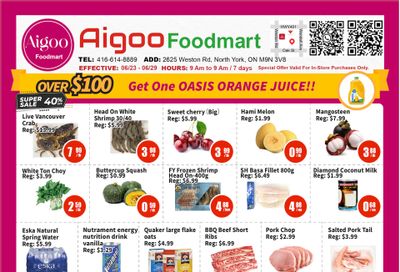 Aigoo Foodmart Flyer June 23 to 29