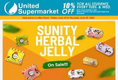 United Supermarket Flyer June 23 to 29