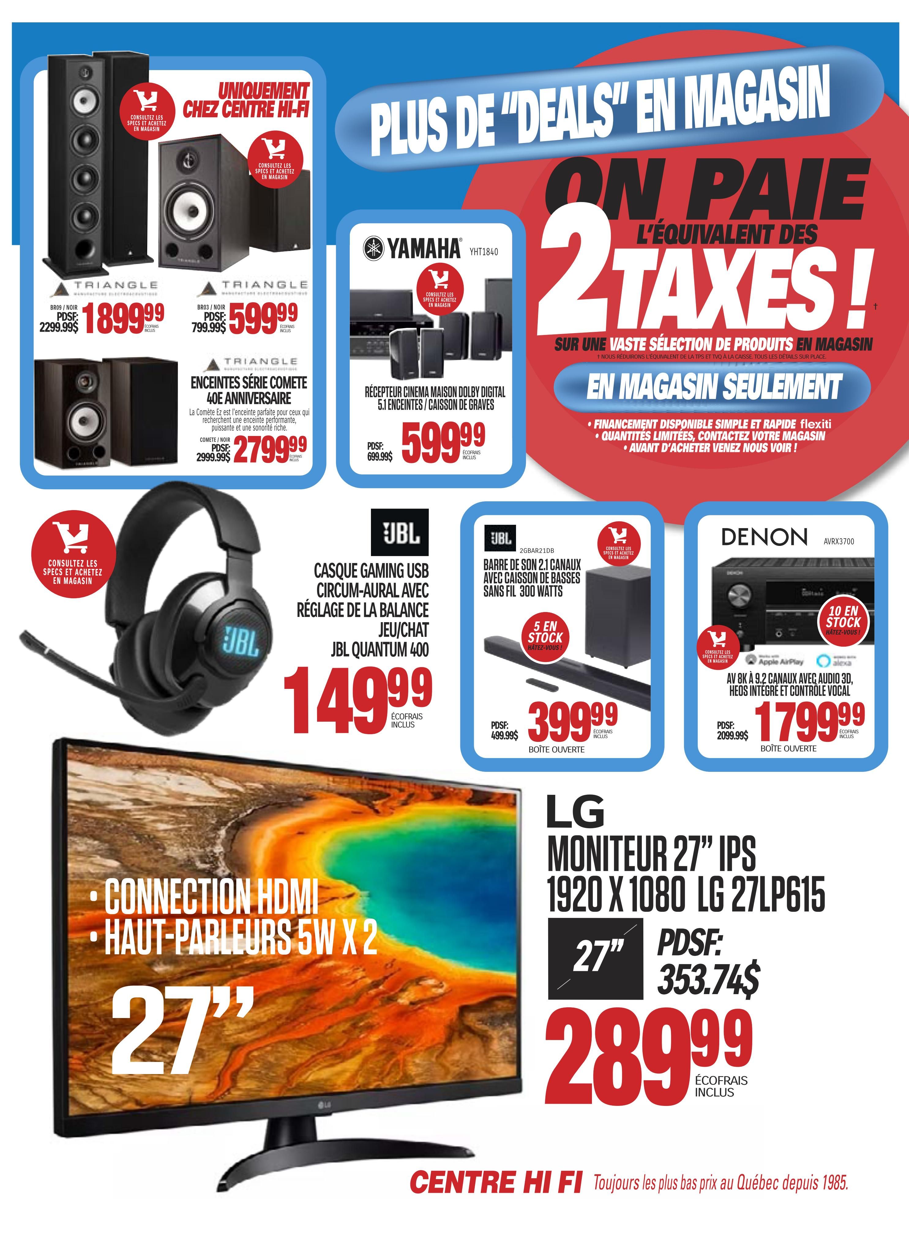 Centre Hi-Fi Flyer June 23 to 29