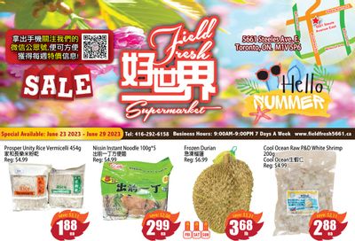 Field Fresh Supermarket Flyer June 23 to 29