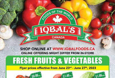 Iqbal Foods Flyer June 23 to 27