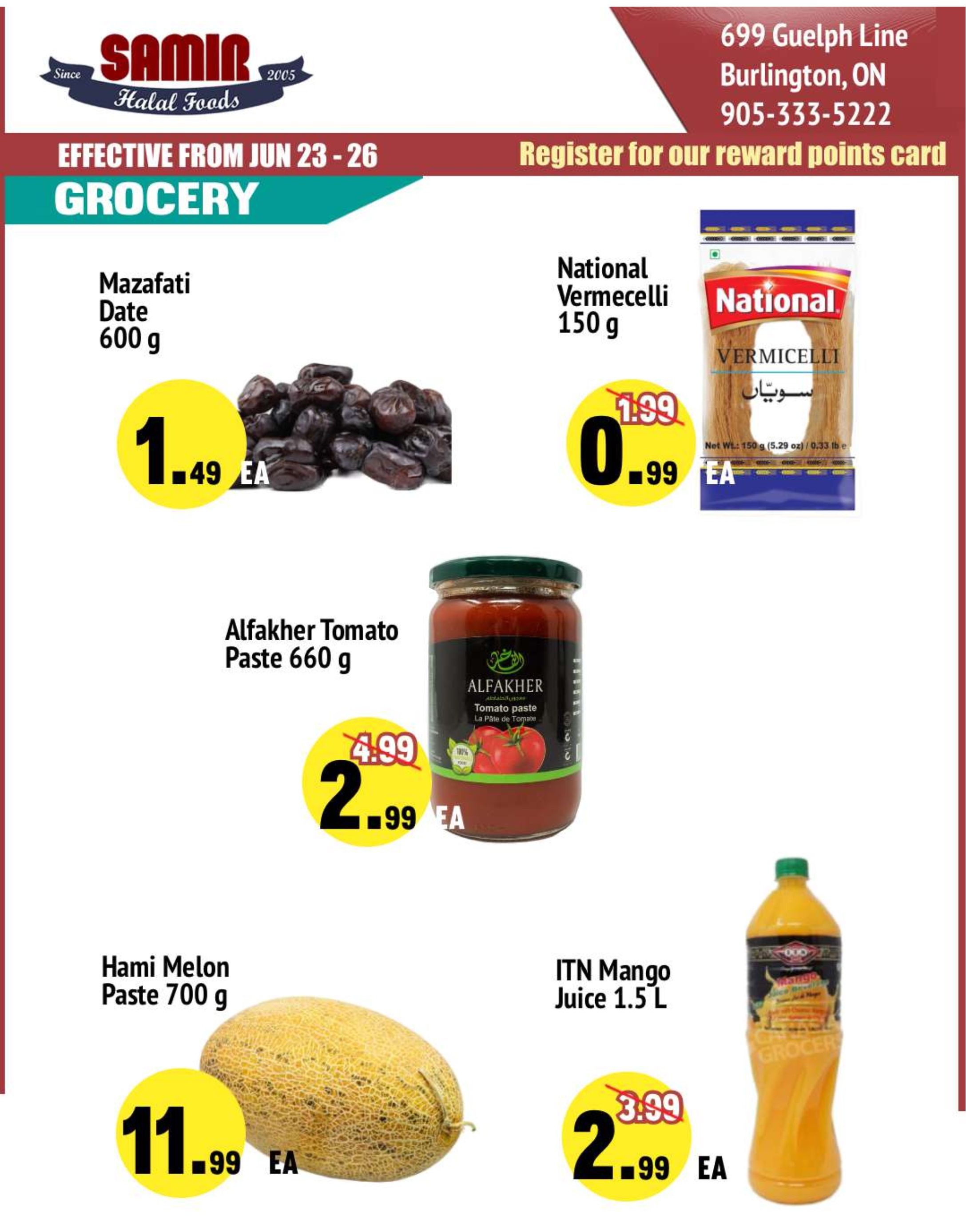 Samir Supermarket Flyer June 23 to 26