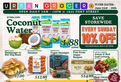 Urban Grocer Flyer June 23 to 29