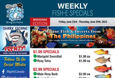 Big Al's (Mississauga) Weekly Specials June 23 to 29