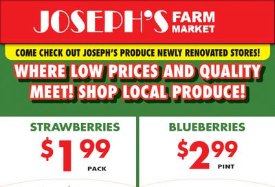 Joseph's Farm Market Flyer June 24 to 28