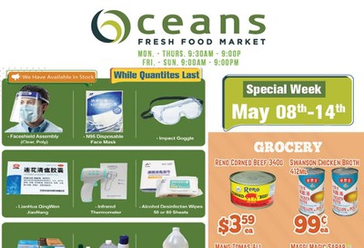 Oceans Fresh Food Market (Brampton) Flyer May 8 to 14