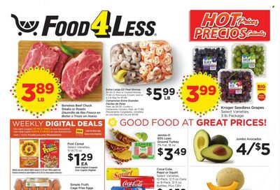 Food 4 Less (CA) Weekly Ad Flyer Specials June 21 to June 27, 2023