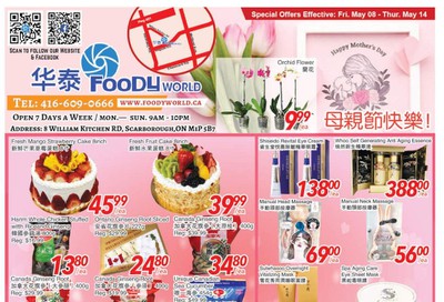 Foody World Flyer May 8 to 14