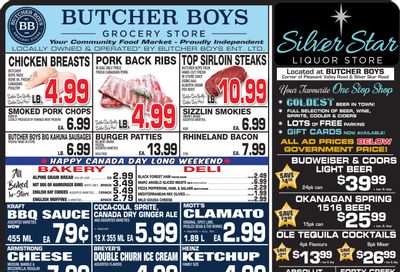Butcher Boys Grocery Store Flyer June 23 to July 3
