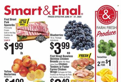 Smart & Final (CA) Weekly Ad Flyer Specials June 21 to June 27, 2023