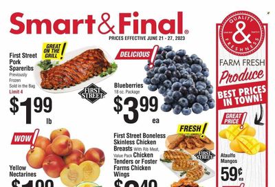 Smart & Final (CA) Weekly Ad Flyer Specials June 21 to June 27, 2023