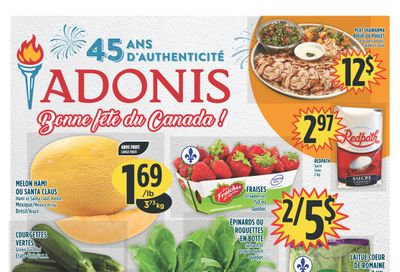 Marche Adonis (QC) Flyer June 29 to July 5