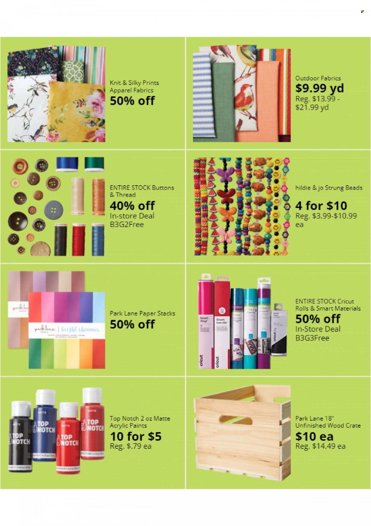 JOANN Weekly Ad Flyer Specials June 15 to June 28, 2023