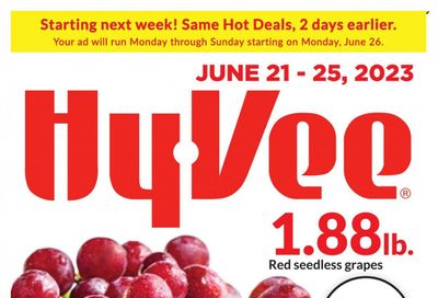 Hy-Vee (IA, IL, MN, MO, SD) Weekly Ad Flyer Specials June 21 to June 25, 2023