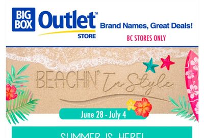 Big Box Outlet Store Flyer June 28 to July 4