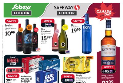 Sobeys/Safeway (AB) Liquor Flyer June 29 to July 5