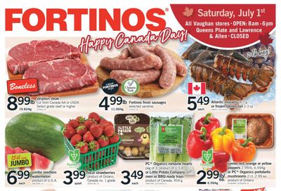 Fortinos Flyer June 29 to July 5